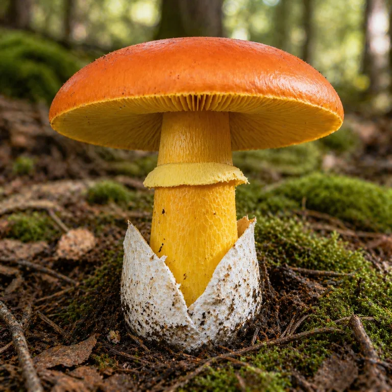Oronja / Amanita de los Césares (Amanita caesarea)